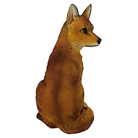 Design Toscano 14" Woodie the Woodland Fox Garden Statue