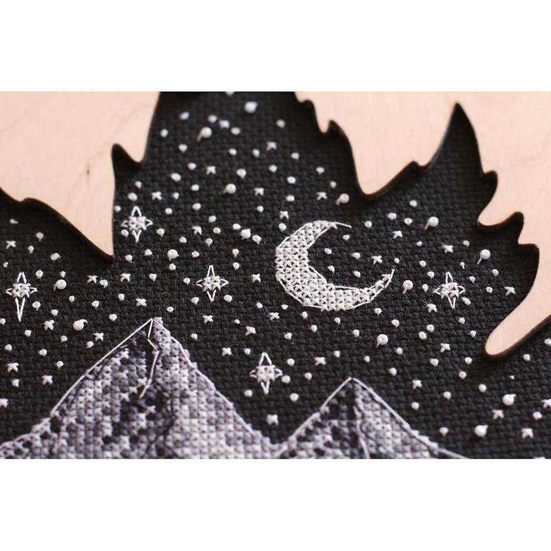 Abris Art In the Mountains with Frame Counted Cross Stitch Kit