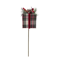24" Plaid Gift Box Stem by Ashland®