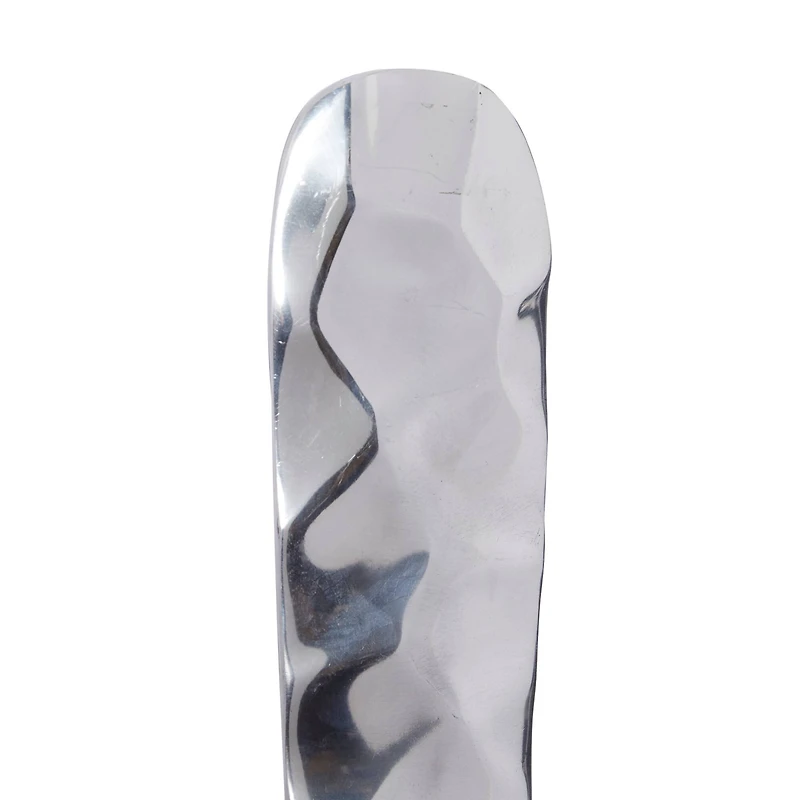 36" Silver Aluminum Traditional Wall Décor Set, 3ct.