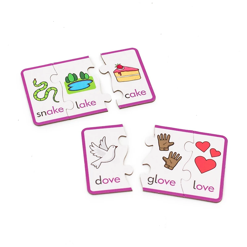 Junior Learning® Rhyming Puzzles Educational Set
