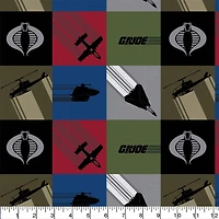Camelot Fabrics G.I. Joe Block Cotton Precut Fabric Bundle