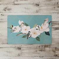 18" x 27" Birds & Magnolias Floor Mat