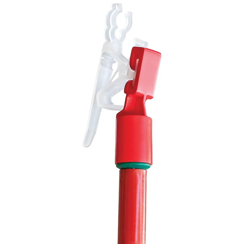 Set of 25 Ladderless Red and Green Light Hanging Kit 11ft