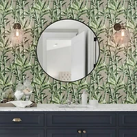 RoomMates Lucky Bamboo Peel & Stick Wallpaper