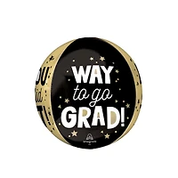 Orbz® XL™ 16" Way to Go Grad Foil Balloon