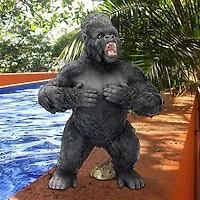 Design Toscano 14.5" Great Ape Monster Jungle Animal Statue