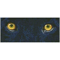 Diamond Dotz® Intermediate Black Panther Spy Diamond Painting Kit