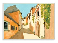 Stupell Industries European Country Road Wooden Wall Plaque