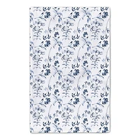 Hello Spring Blue Floral Tea Towel Set