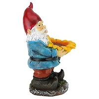 Design Toscano 11.5" Sunflower Sammy the Garden Gnome Statue