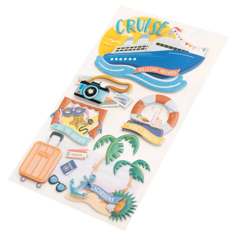Cruise Dimensional Stickers by Recollections™