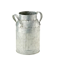 8" Galvanized Decorative Milk Jug by Ashland®