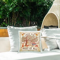 Stupell Industries Love Fall Scenery Outdoor Printed Pillow
