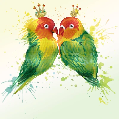 Diamond Dotz® Love Birds Diamond Painting Kit