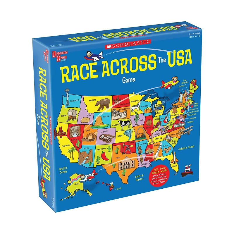 Scholastic Race Across the USA™ Game