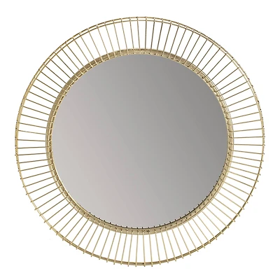Habitat Argus 24" Golden Sunbeam Wall Mirror