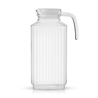 JoyJolt® 60oz. Beverage Serveware Glass Pitcher