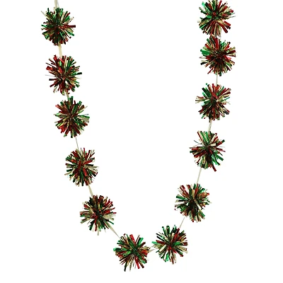 6ft. Pom Pom Tinsel Garland by Ashland®