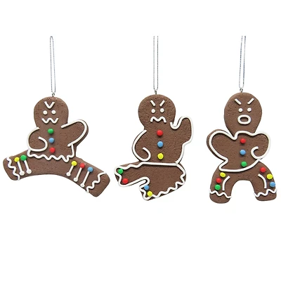 Assorted Clay Fighting Gingerbread Cookie Ornament, 1pc. by Ashland®
