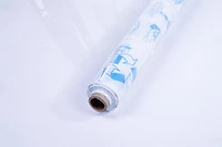 Vinyl-It 54" x 25yd. Clear 4 Gauge PVC Vinyl Roll