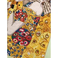 RIOLIS The Kiss after G. Klimt's Painting Counted Cross Stitch Kit R1170