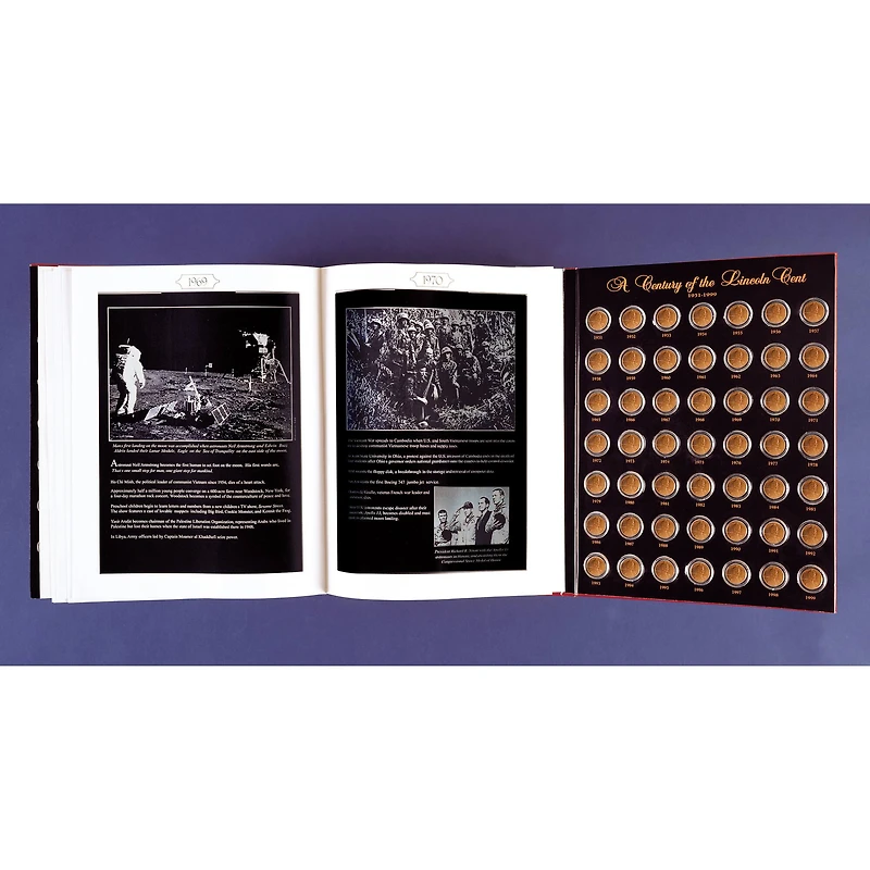 Lincoln Penny Anthology Coffee Table Book & Coin Set