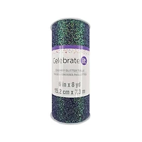 6" x 8yd. Iridescent Chunky Glitter Tulle by Celebrate It™