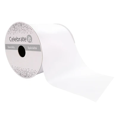 4" x 10yd. Satin Ribbon by Celebrate It® Specialty