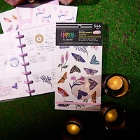 The Classic Happy Planner® Butterfly Botanics Sticker Book