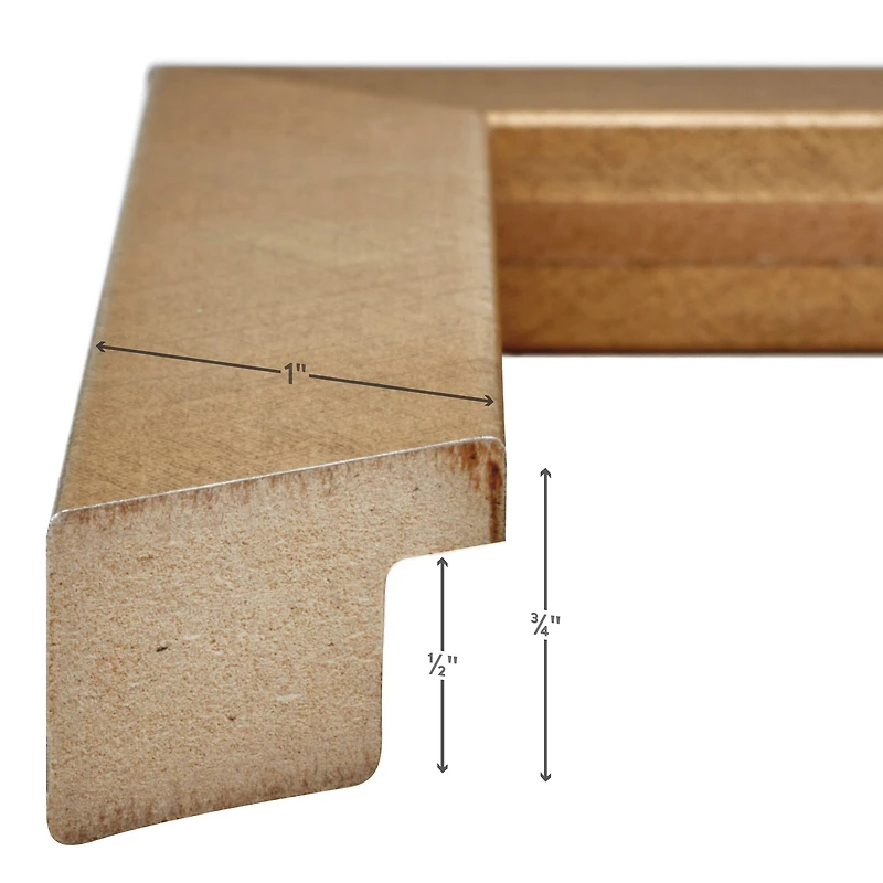 Craig Frames Essentials Gold Picture Frame