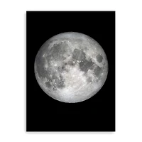 The Moon Canvas Giclee