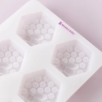 Bramble Berry 6 Cavity Honeycomb Silicone Mold