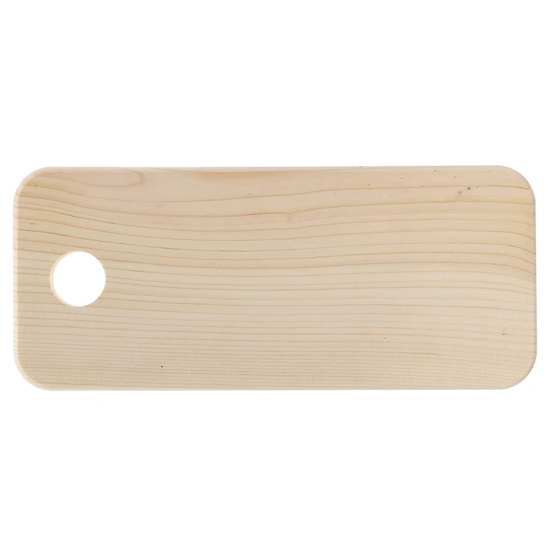 Good Wood by Leisure Arts 14" Pine Rectangle Board