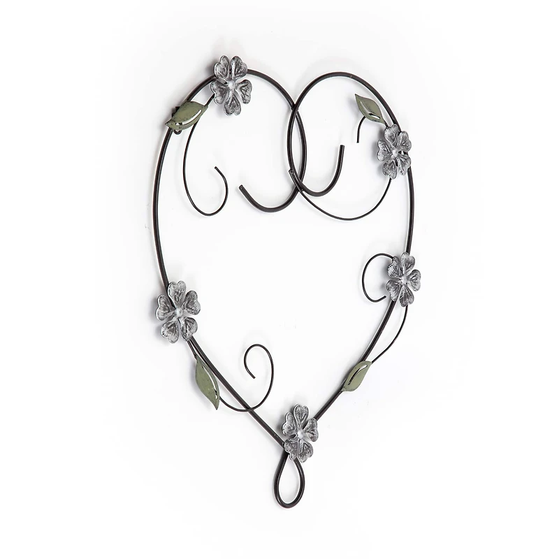 Habitat Decor 20" Aquilla Heart Metal Wall Art