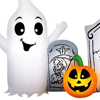 Occasions Airflowz 8ft. Inflatable Ghost & Tombstone Scene