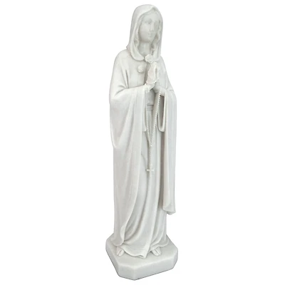 Design Toscano 15" Blessed Virgin Mary Bonded Marble Statue
