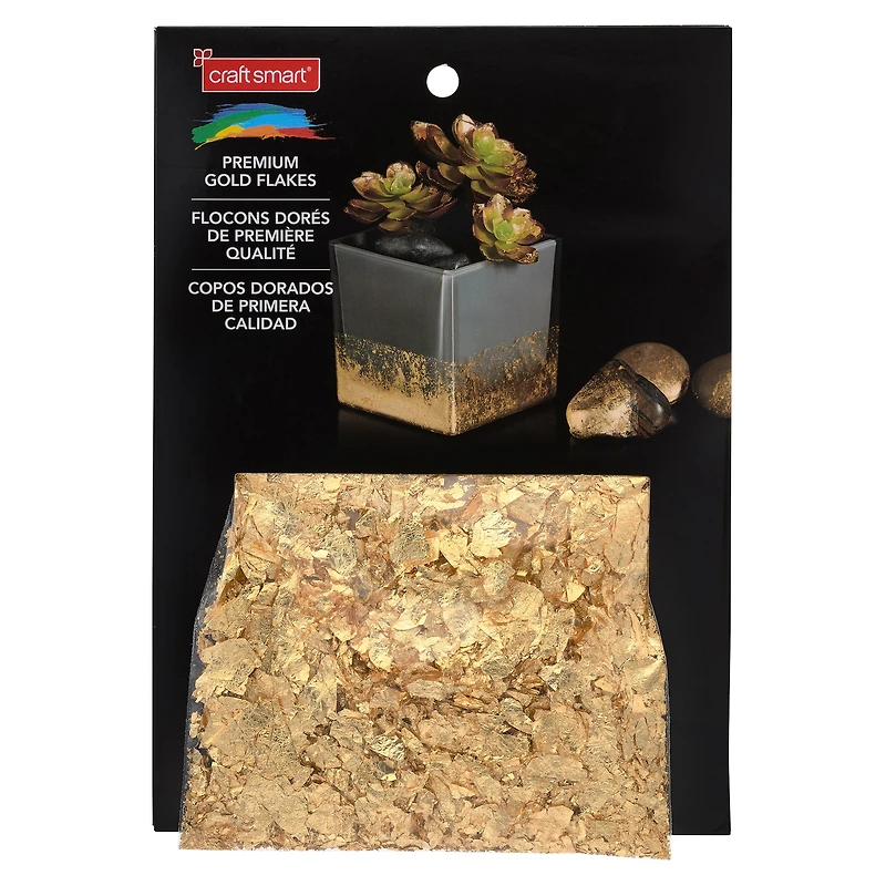6 Pack: Premium Gold Flakes by Craft Smart®