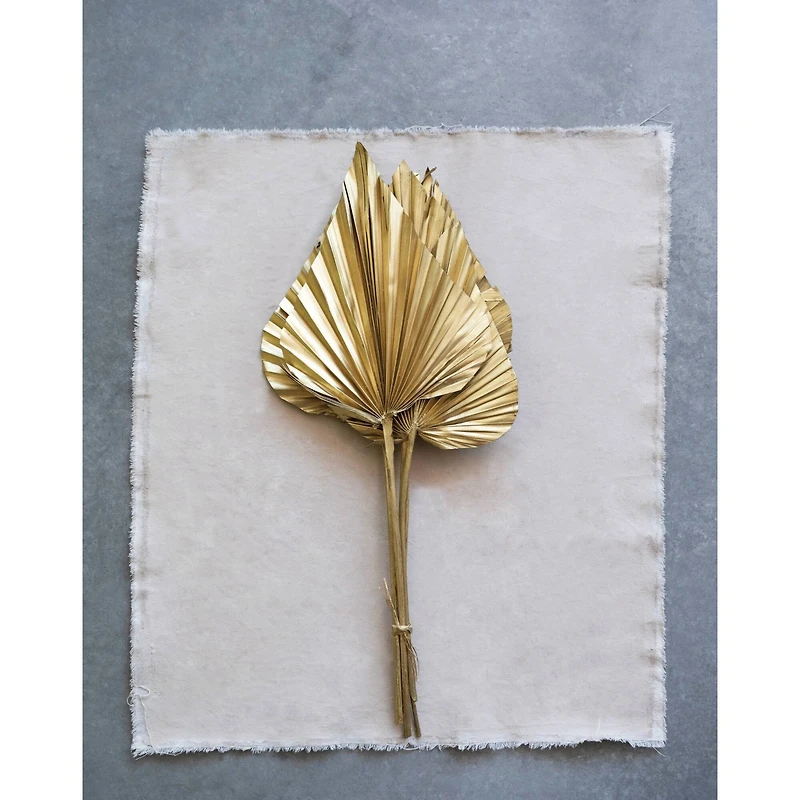 Hello Honey® Gold Finish Dried Natural Sun Cut Palm Bunch