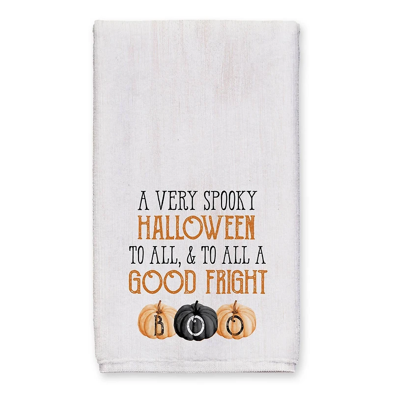 A Very Spooky Halloween 16" x 25" Tea Towel - Set of 2