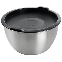 Martha Stewart Everyday 1.5qt. Stainless Steel Mixing Bowl with Plastic Lid