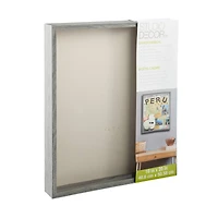 Gray Shadow Box by Studio Décor