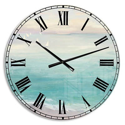 Designart From The Shore Traditional Wall Clock