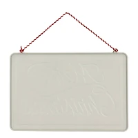 13" Red & White Merry Christmas Metal Wall Décor by Ashland®