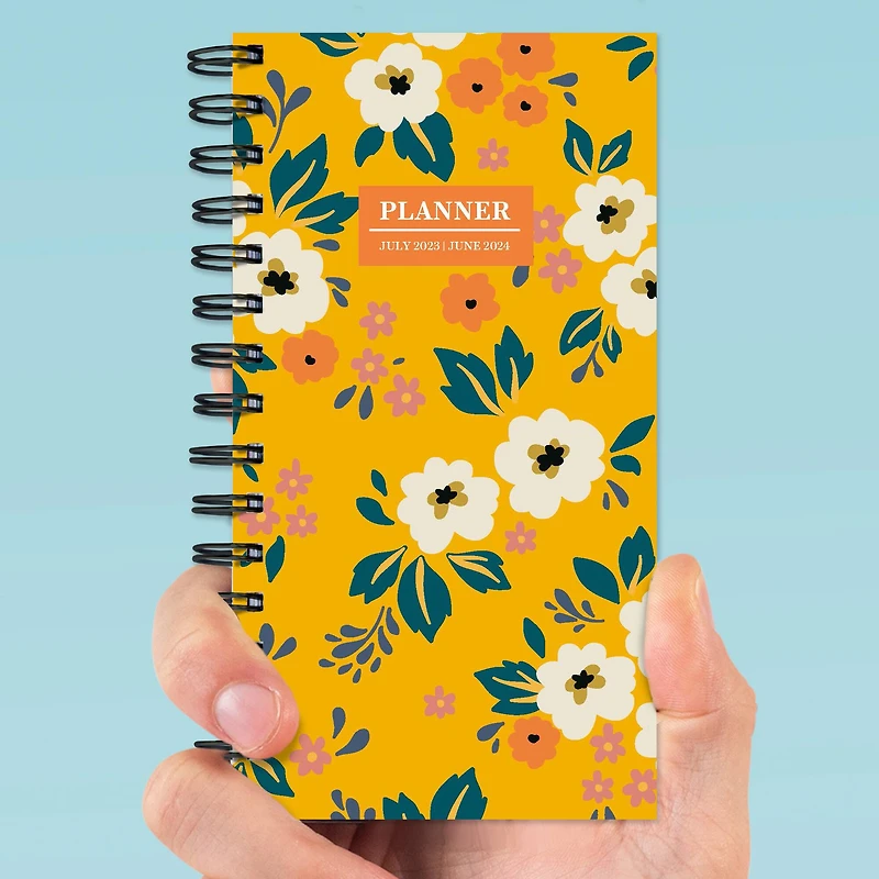 TF Publishing 2023 -2024 Floral Dreams Small Weekly Monthly Planner