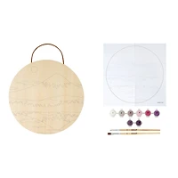 8" Mountain Paint-by-Number Plywood Surface Kit by Artist's Loft®