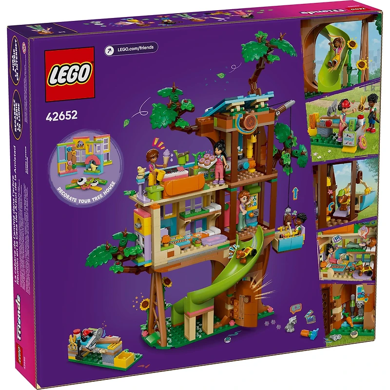 LEGO® Friends Friendship Tree House Hangout Building Kit for Pretend Play 42652