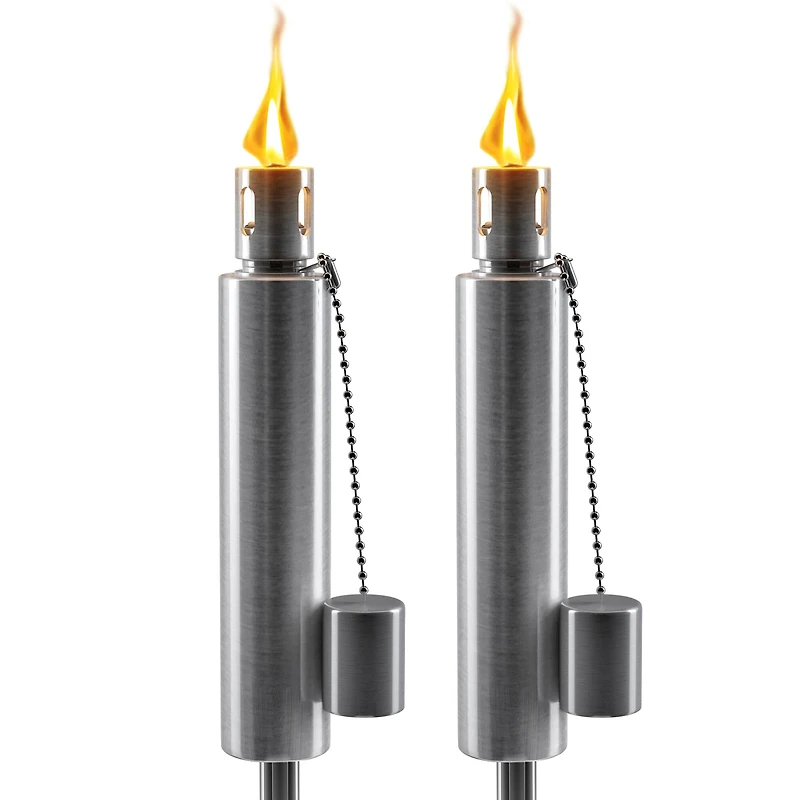 Sorbus 60" Matney Stainless Steel Outdoor Torches , 2ct.