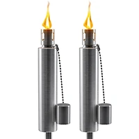 Sorbus 60" Matney Stainless Steel Outdoor Torches , 2ct.