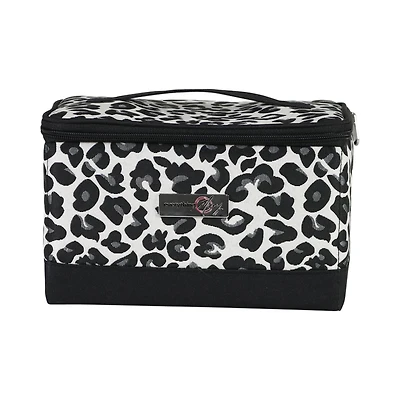Everything Mary Cheetah Collapsible Sewing Kit Organizer Box